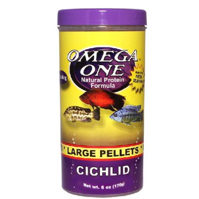 Omega Large Cichlid Pellets floating 170gr